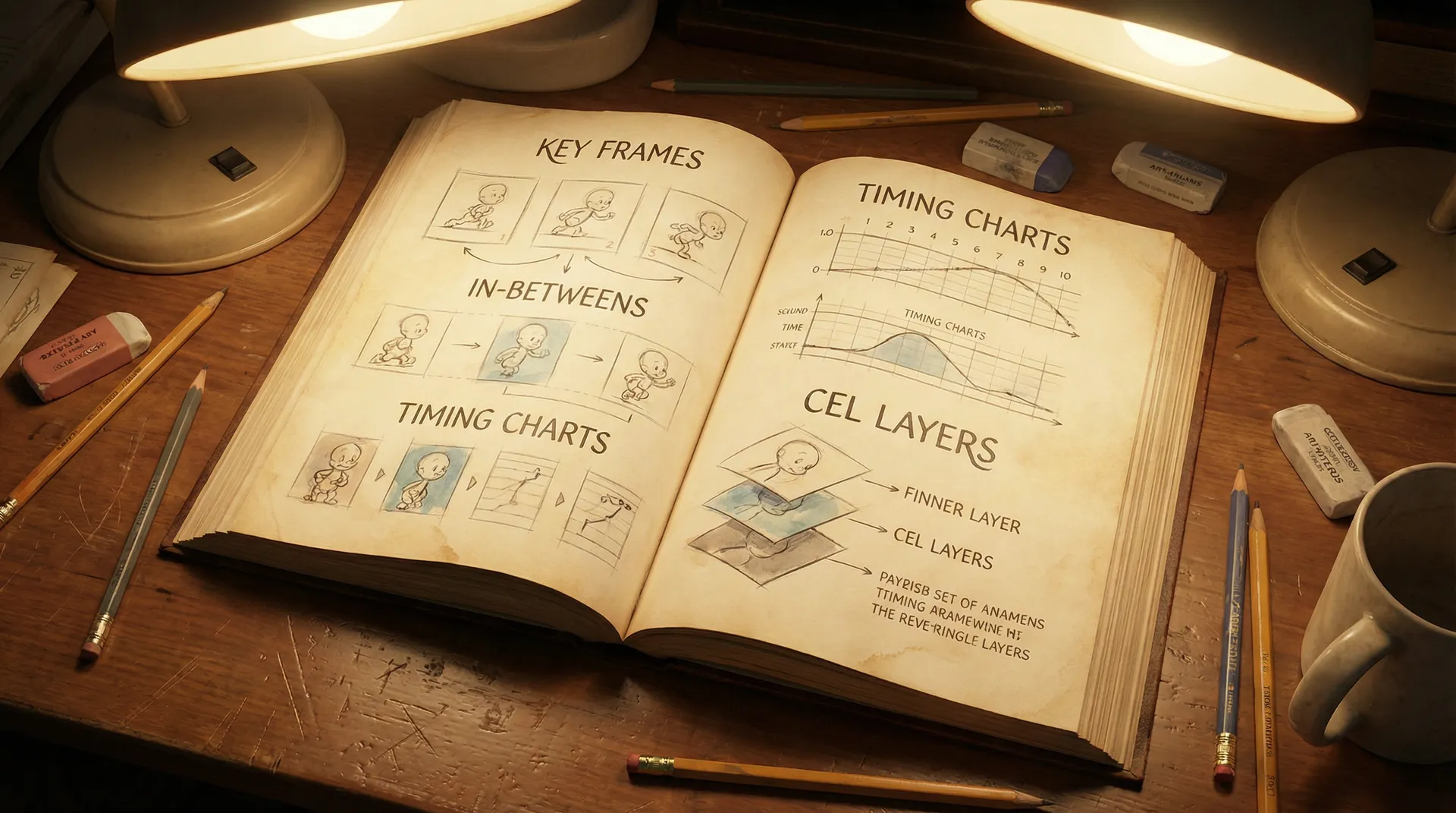 51动漫 动画制作术语图解参考书